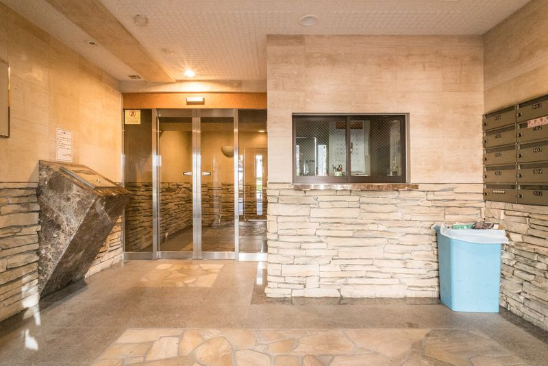 パークウェル麻布十番のロビー