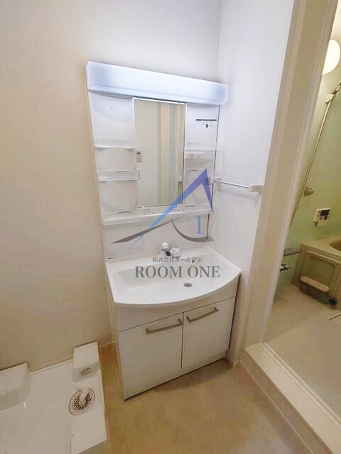 サンハイムＯＤＡの洗面所|独立洗面台です。