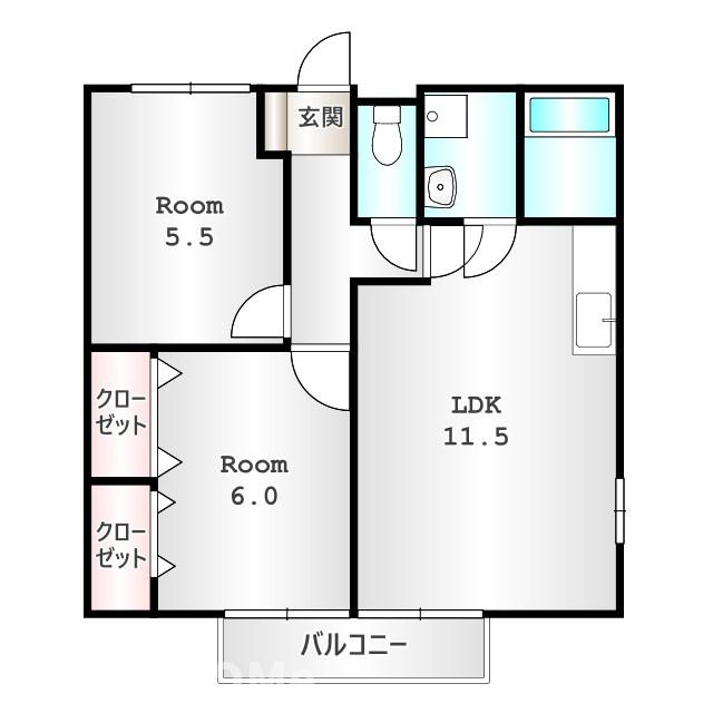 西中居ハイツ　Ａの間取り|他社様掲載物件もまとめてご紹介、ご案内可能です(^^)/