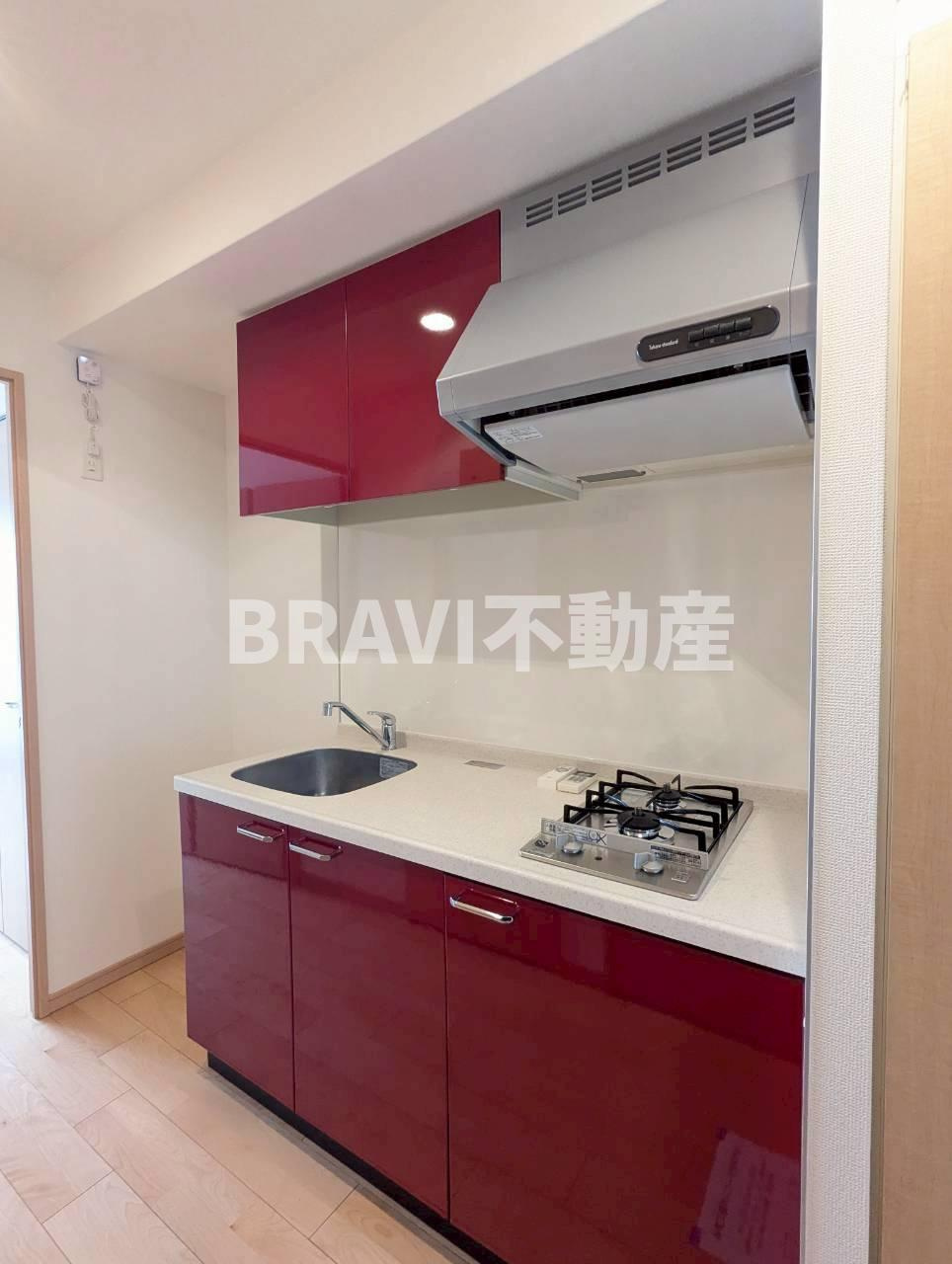 ドルチェヴィータ北浜　BRAVI不動産のキッチン|【ドルチェヴィータ北浜】お料理しやすいキッチンです