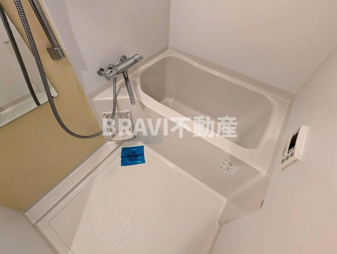 ドルチェヴィータ北浜　BRAVI不動産の浴室|ドルチェヴィータ北浜日々の疲れを癒すお風呂付です