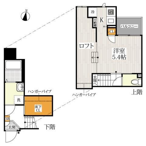 ＣＢ日進ラウムの間取り