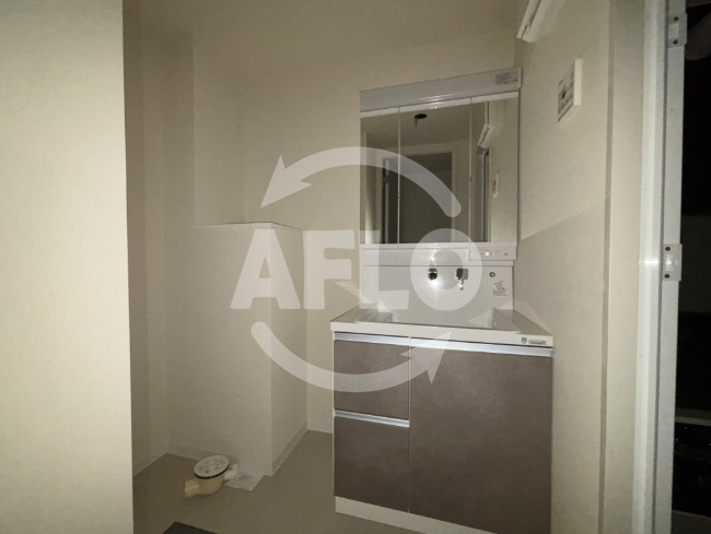 アウトフィールド海老江の独立洗面台|アウトフィールド海老江　独立洗面台