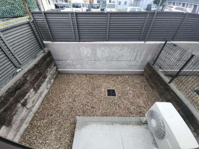 パセオきわのバルコニー