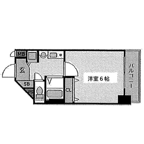プレサンス名古屋城前の間取り