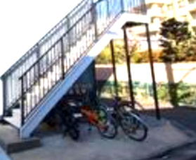 プラムコットのその他共用部分|自転車置き場です