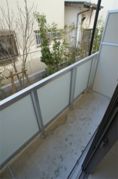 グレイス船橋法典のバルコニー