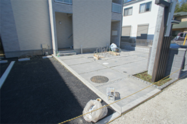 グレイス船橋法典のエントランス