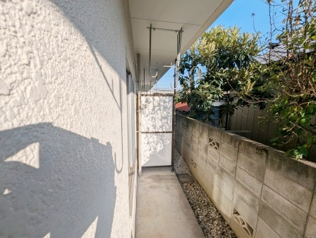 さいたま市桜区西堀３丁目のアパートのバルコニー|落ち着いた時間を過ごせるバルコニーです