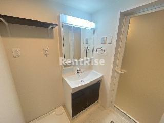 森本２丁目新築アパートⅢの洗面所|洗髪洗面化粧台(イメージ)