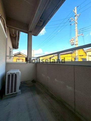 下丹生谷戸建のバルコニー