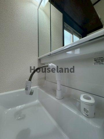 下丹生谷戸建の独立洗面台