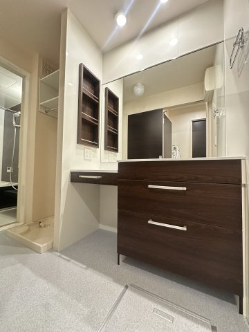 ヴィラ クロシェットの洗面所