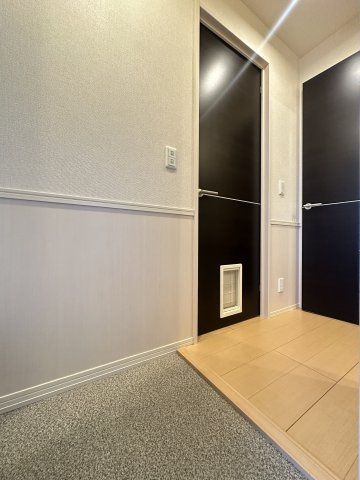 ヴィラ クロシェットの玄関