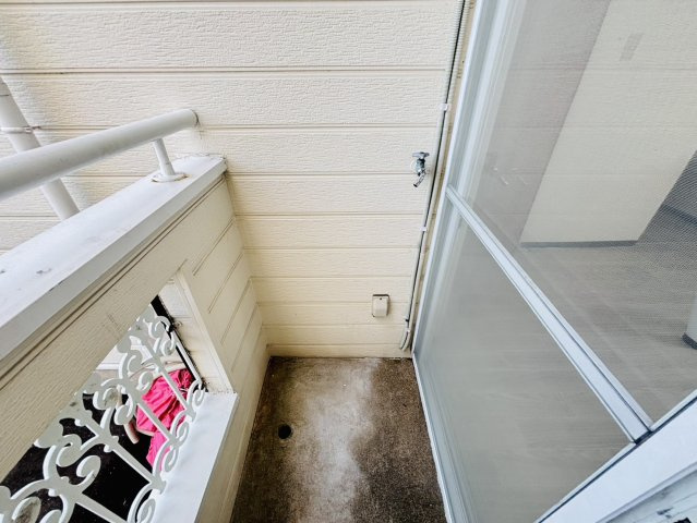 メゾンアバのバルコニー