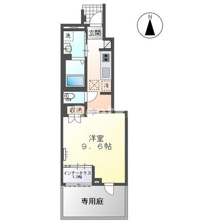 М’ｓ Ｌｕｎａ Ⅱ（エムズ ルナⅡ）の間取り|間取図