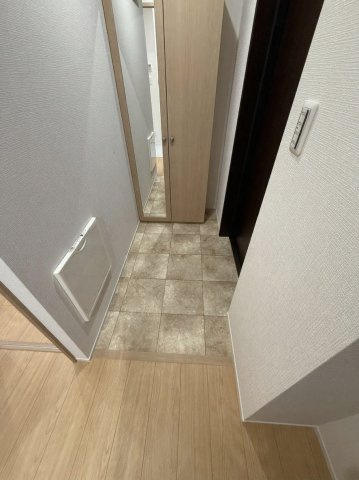 メゾン新和の玄関