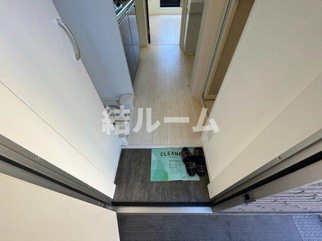 練馬区貫井１丁目のアパートの玄関