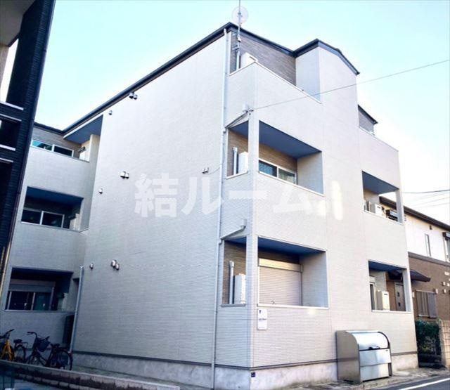 板橋区蓮根１丁目のアパートの外観