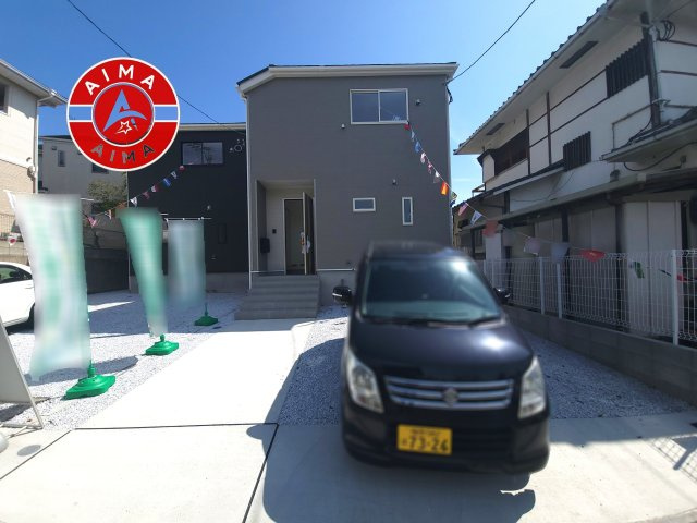 福岡市南区長住7丁目第9-2棟（1号棟）の外観|デザイン性のある外観です。