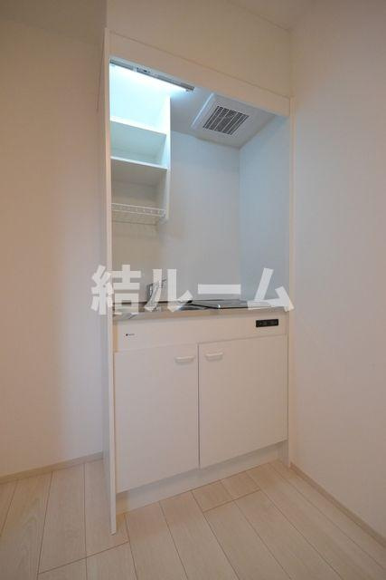 文京区白山４丁目のアパートのキッチン