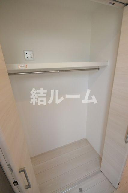 文京区白山４丁目のアパートの収納