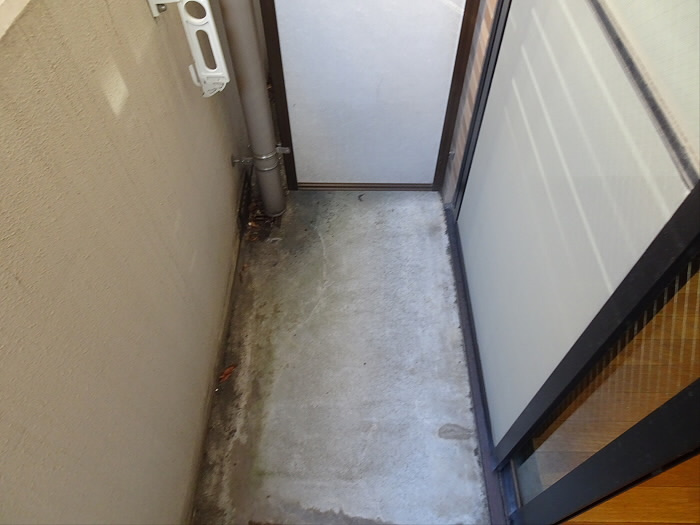 ドエールヒルズのバルコニー