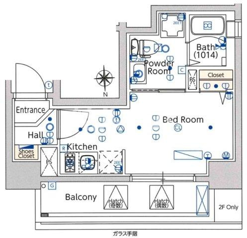 川口市並木３丁目の賃貸マンションの間取り
