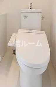 川口市並木３丁目の賃貸マンションのトイレ