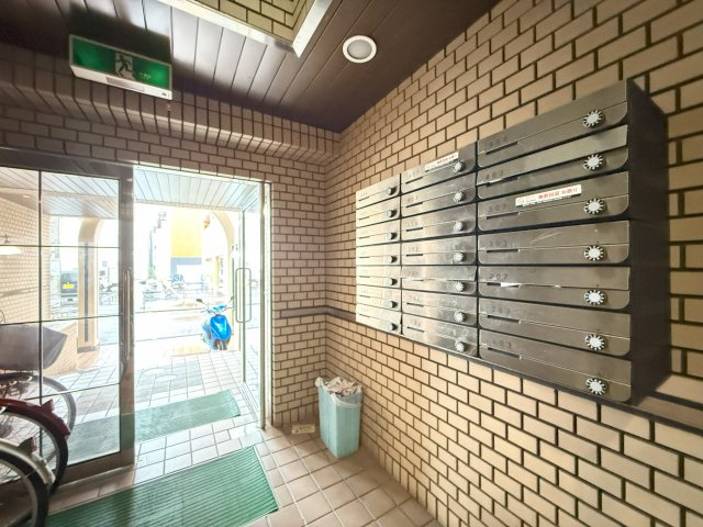 サンシティマンションのエントランス