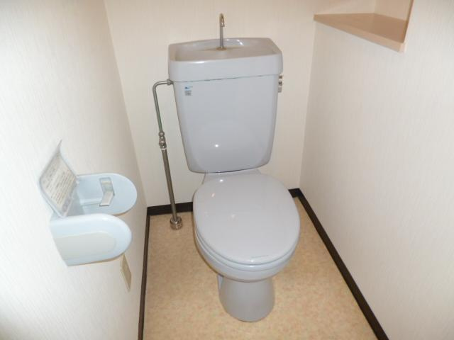 ウィズ・キッドのトイレ|ゆったりとした空間のトイレです