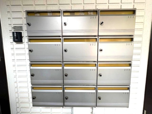 ドミールベルチェリーのエントランス