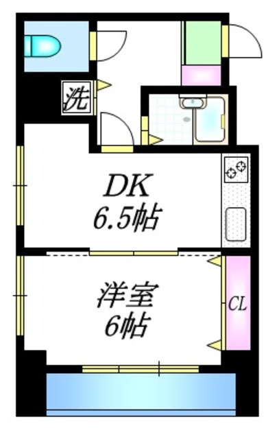 シュロス塚越の間取り|★角部屋です★