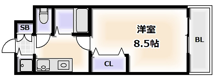 アロース我孫子東の間取り