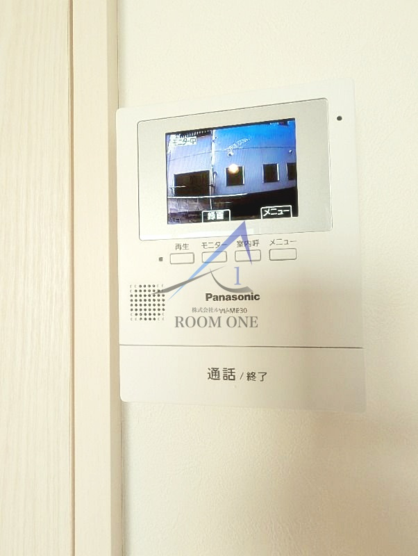 バーミープレイスひばりヶ丘のセキュリティ|モニター付きインターホンです。