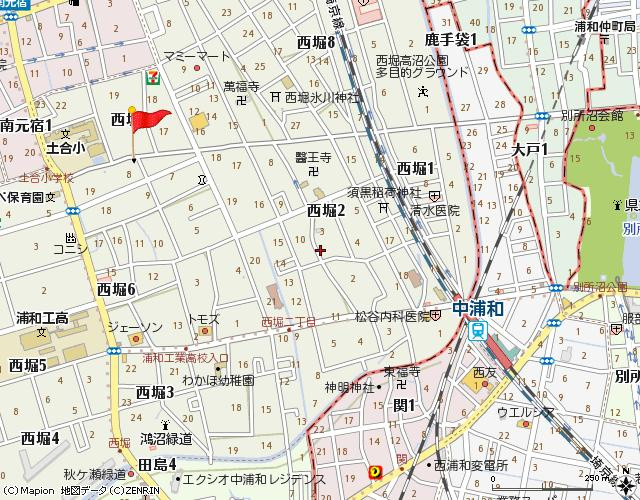 プリムローズ若海の地図