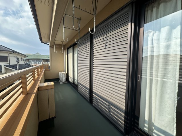 加古川市別府町新野辺　中古戸建のバルコニー