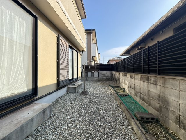 加古川市別府町新野辺　中古戸建の庭