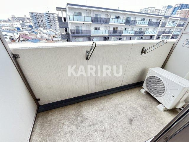 ブランブリエ京橋のバルコニー