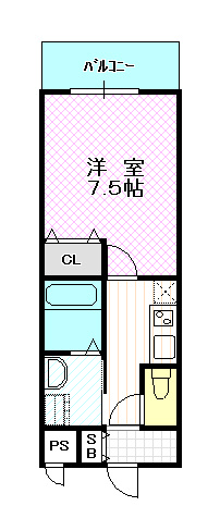 ブランブリエ京橋の間取り