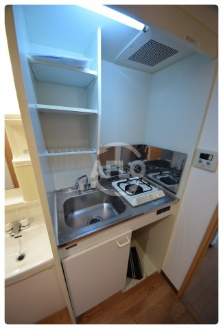 ラナップスクエア上本町 　真田山小学校区のキッチン|ラナップスクエア上本町 　1口ガスシステムキッチン