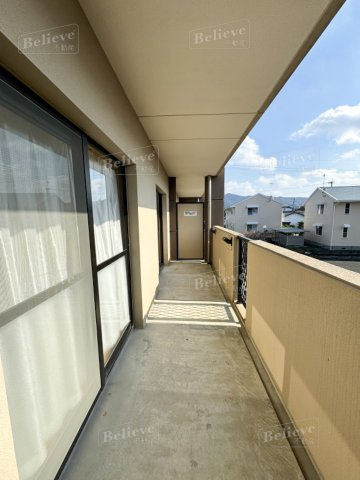 キャッスルコートのバルコニー|陽当たり良好なバルコニーです★