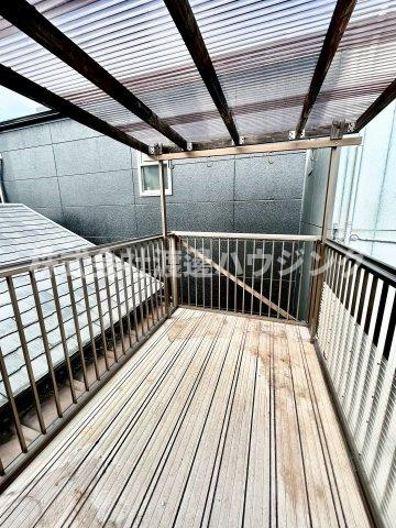 南市岡2丁目一戸建のバルコニー