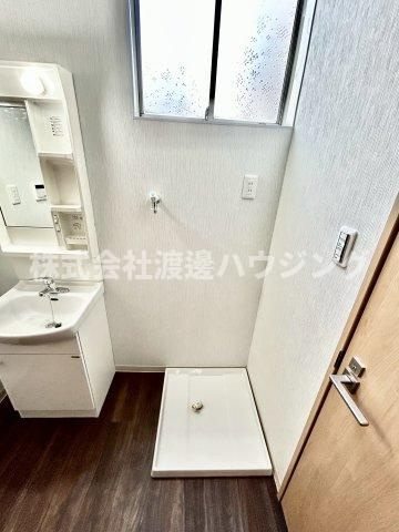 南市岡2丁目一戸建の設備|室内洗濯機置場