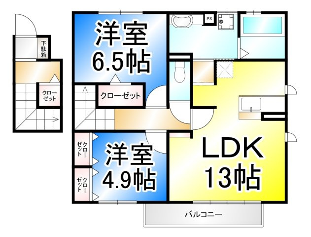 グランモアポムの間取り