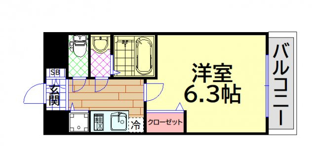 【間取り】 | ゼオン大阪EAST