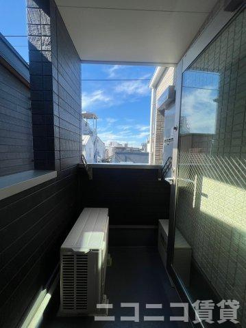 【バルコニー】 | ブランシェ志茂 | 別号室イメージの為、現状を優先致します。