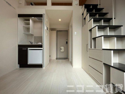 【居間・リビング】 | ハーモニーテラス北小岩ⅩⅡ | 別号室イメージの為、現状を優先致します。