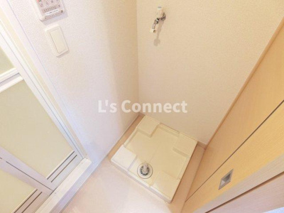 【設備】 | グランフィルＢ | 室内洗濯機置き場には排水パン付き。