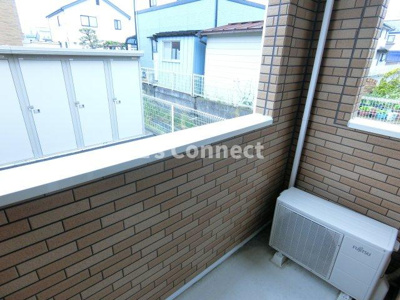 【バルコニー】 | グランフィルＢ | 晴れた日には洗濯物もたくさん干せます。